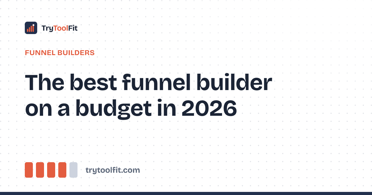 The best funnel builder on a budget in 2026