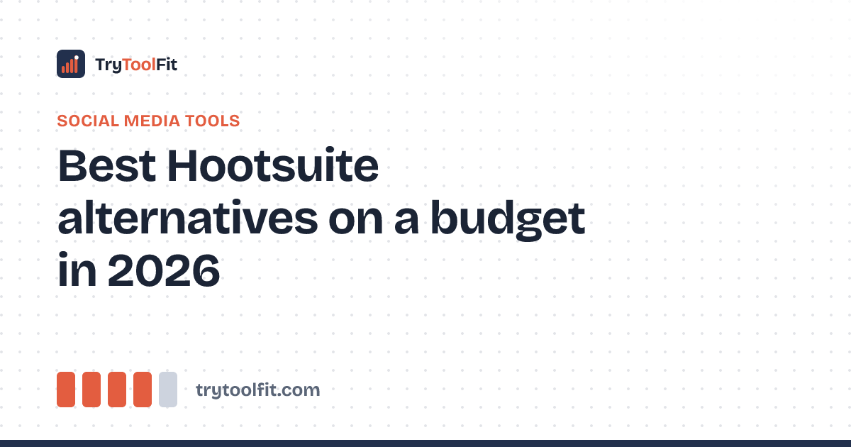 Best Hootsuite alternatives on a budget in 2026